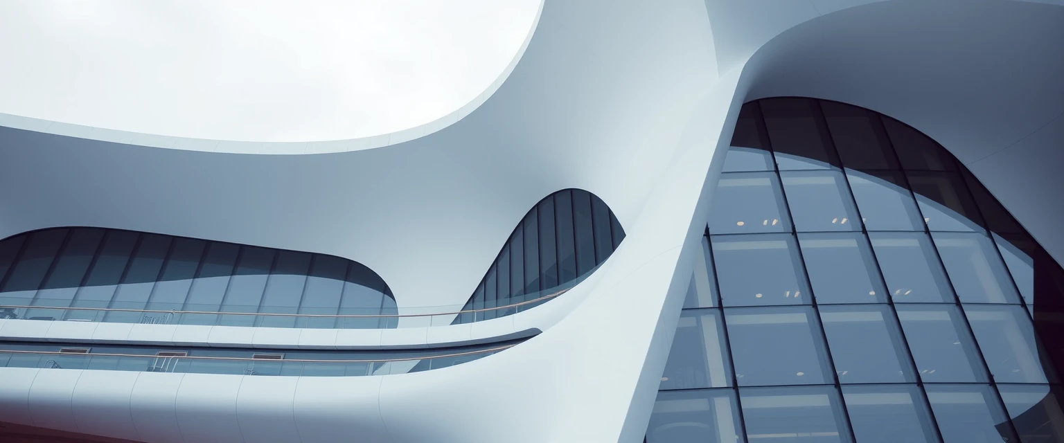 Abstract architecture shot of modern building